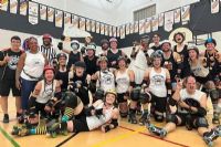 Roller derby Sherbrooke célèbre la Fierté à Sherbrooke